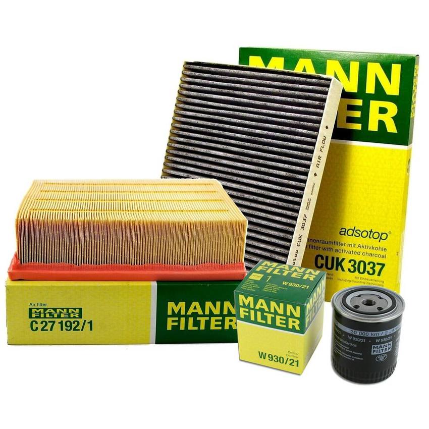 Audi Filter Service Kit 4B0819439C - MANN-FILTER 3724962KIT